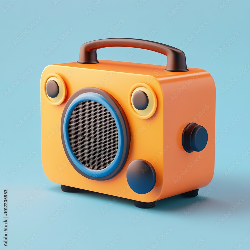 3D Audio File Icon: Digital Sound Recording Format Illustration Logo 3D Audio File Icon: Digital Sound Recording Format Illustration Logo