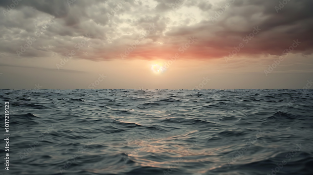Obraz premium sunset over the sea