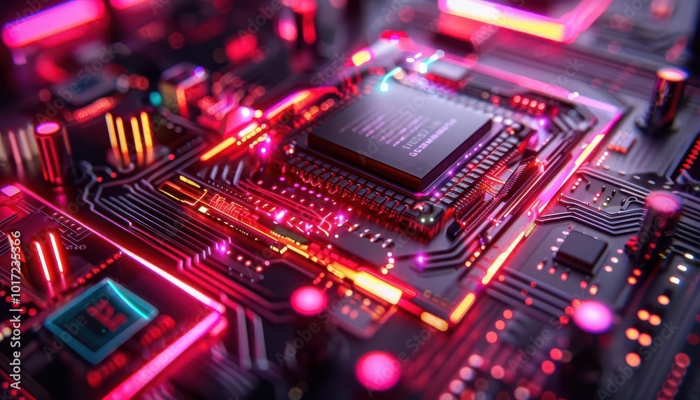 Cyber security visuals, high-tech, digital art, neon lights, detailed, futuristic Cyber security visuals, high-tech, digital art, neon lights, detailed, futuristic