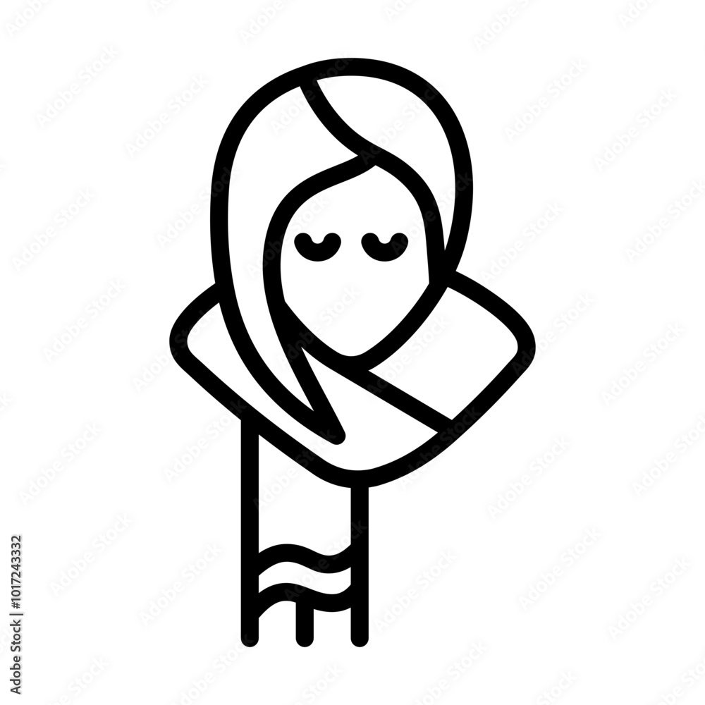 Obraz premium Scarves Icon