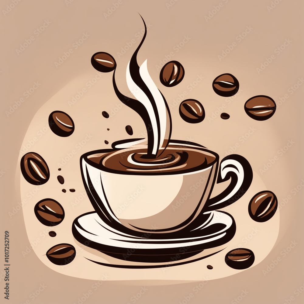 Obraz premium coffee cup icon