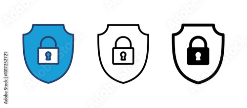 Security icon vector. protection icon. privacy. vpn