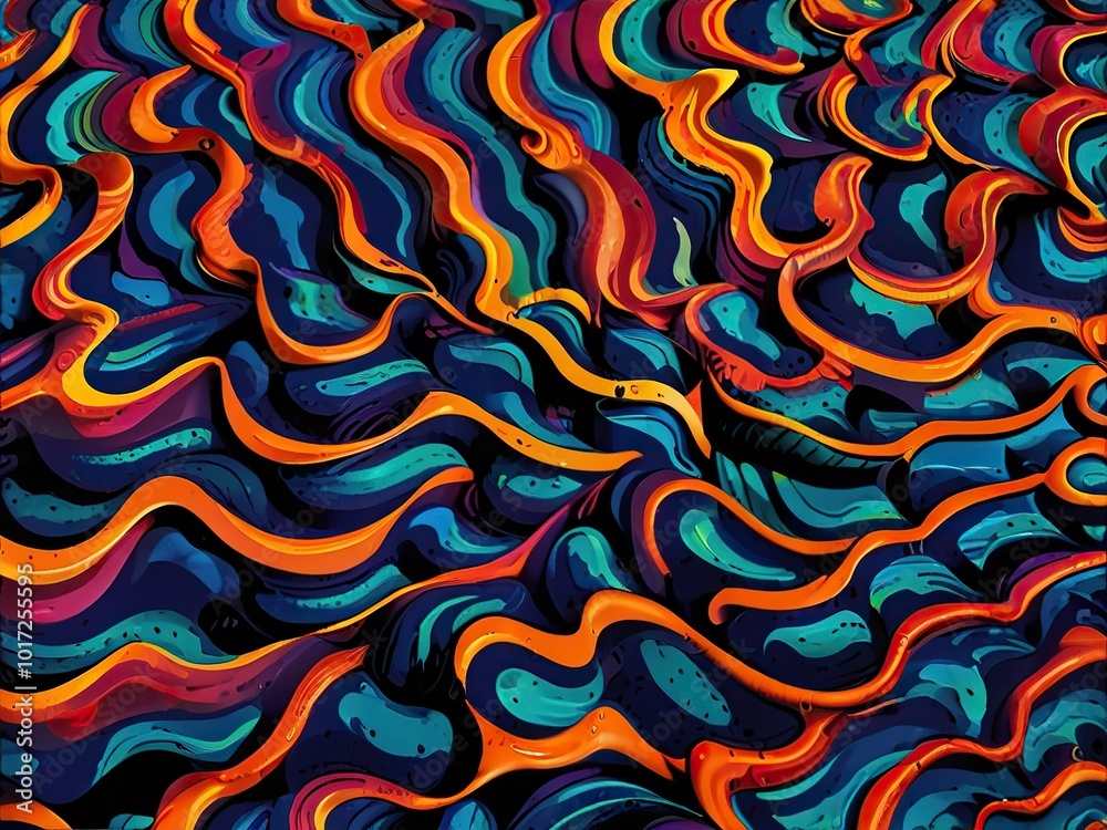 abstract pattern with waves abstract pattern with waves