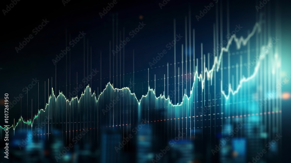 Glowing forex chart interface. Finance and trade concept. Glowing forex chart interface. Finance and trade concept.