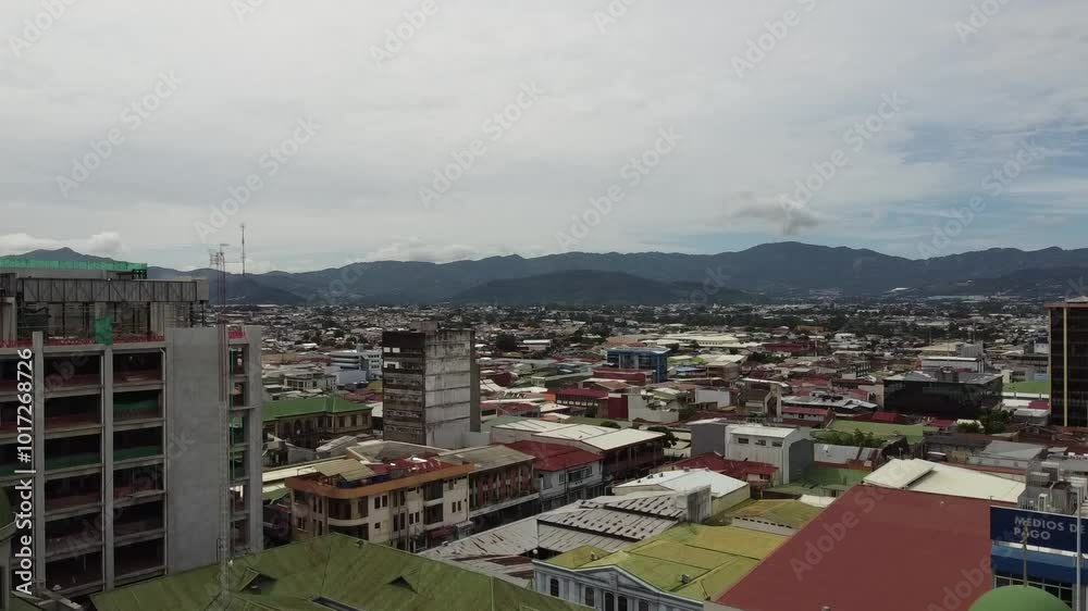 view of San Jose city in Costa Rica view of San Jose city in Costa Rica