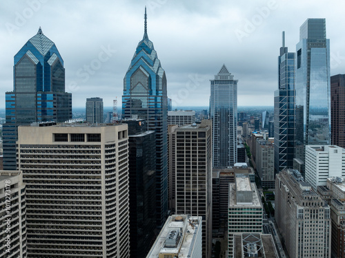 Obraz na płótnie Liberty Place - Philadelphia, Pennsylvania w salonie