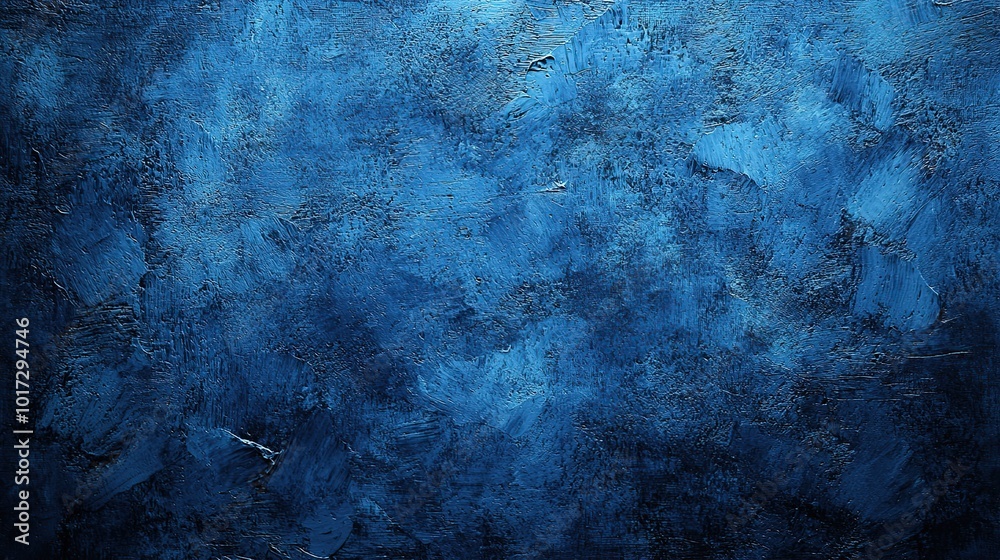Deep blue textured background with brushstrokes. Deep blue textured background with brushstrokes.