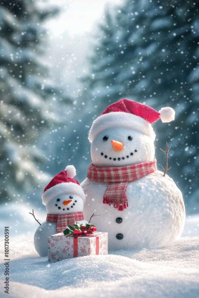 Cute snowman. Winter holiday theme. Cute snowman. Winter holiday theme.