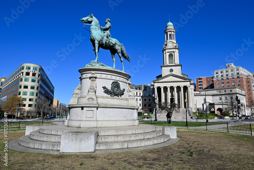 Thomas Circle Park - Washington, DC. photo