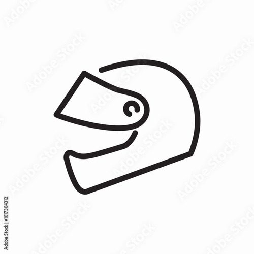 motorcycle biker vector sign icon