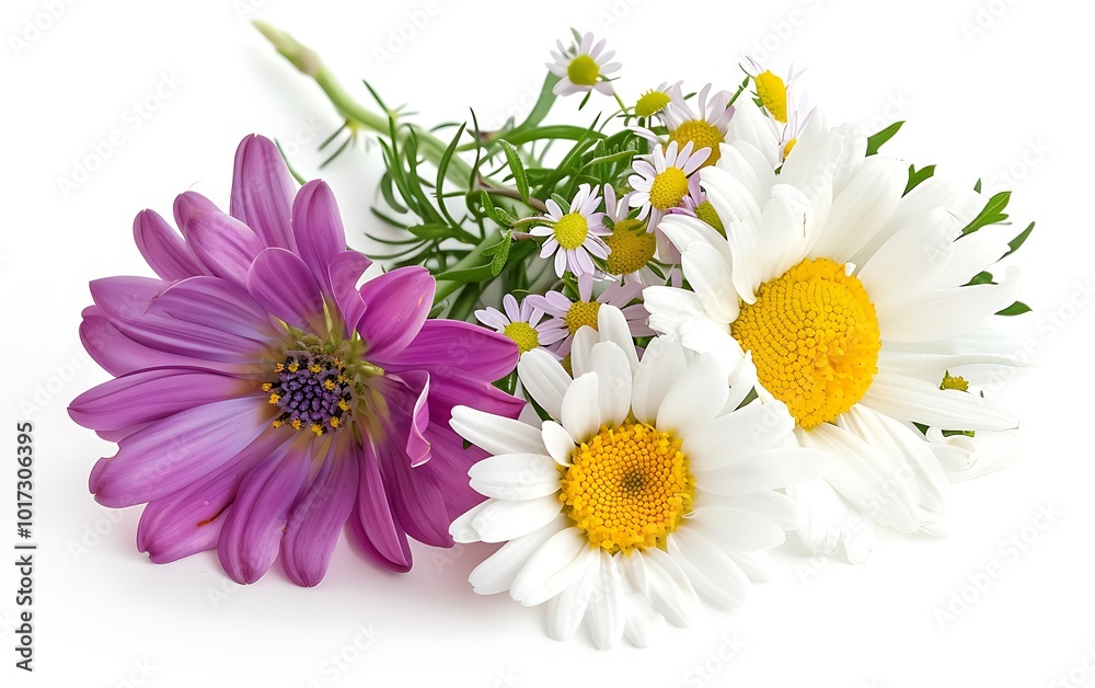 Obraz premium Pink dahlia flower isolated on white background. Clipping path