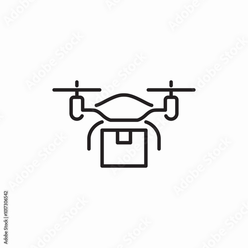 drone  icon sign vector