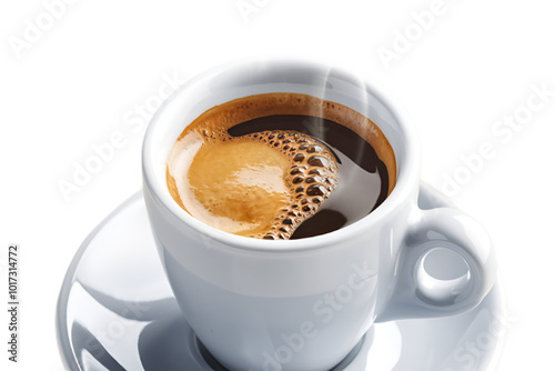 High-Quality Image of a Creamy Cappuccino Coffee in a Stylish Cup – Perfect for Cafes, Coffee Shops, and Beverage Branding.