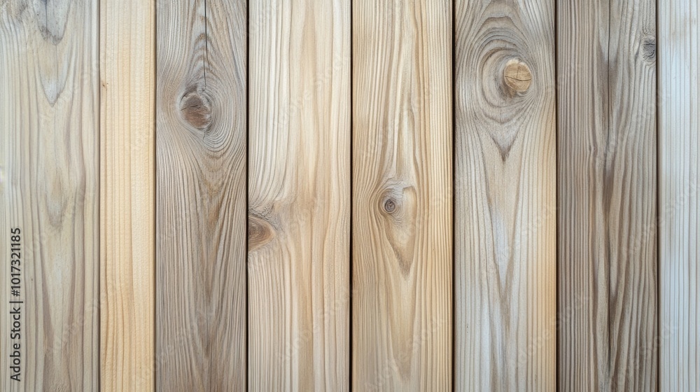 Elegant Beige Wooden Textures with Intricate Natural Grains - Top View Close-up Shot