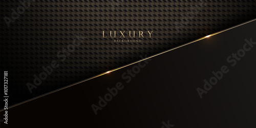 Luxurious Elegant Black Geometric Design, Abstract Elegance for HD Wallpaper, Web, and More, Stylish Graphics for Cover Design, Menu Templates and Web Graphics