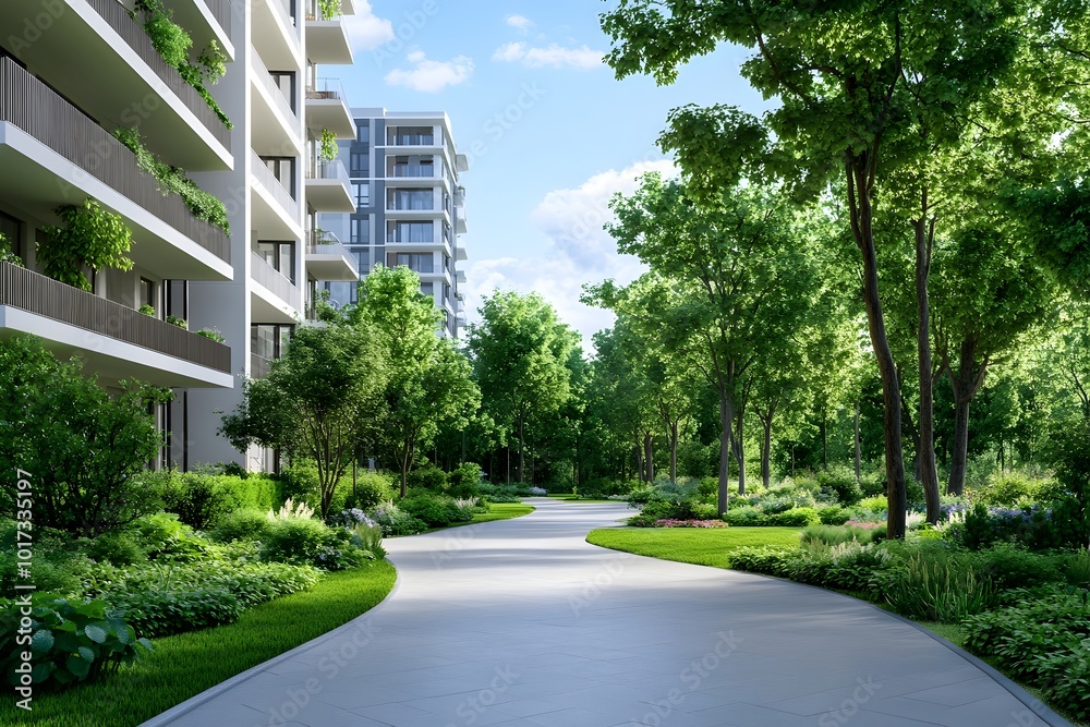 Lush Urban Oasis Integrating Nature and Modern Design for Sustainable Community Living Lush Urban Oasis Integrating Nature and Modern Design for Sustainable Community Living