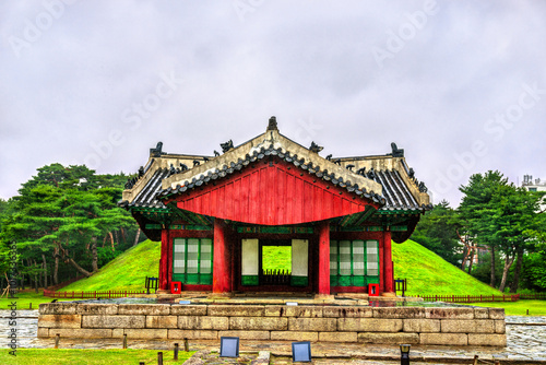 Jeongneung, Tomb of King Jungjong in Seoul, UNESCO world heritage in South Korea photo