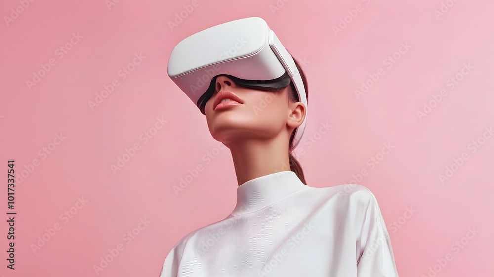 Sleek and futuristic virtual reality skincare test session featuring glowing holographic displays of product trials and treatments in a high tech modern spa like setting Sleek and futuristic virtual reality skincare test session featuring glowing holographic displays of product trials and treatments in a high tech modern spa like setting