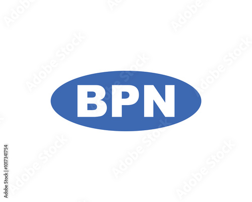 BPN logo design vector template. BPN photo