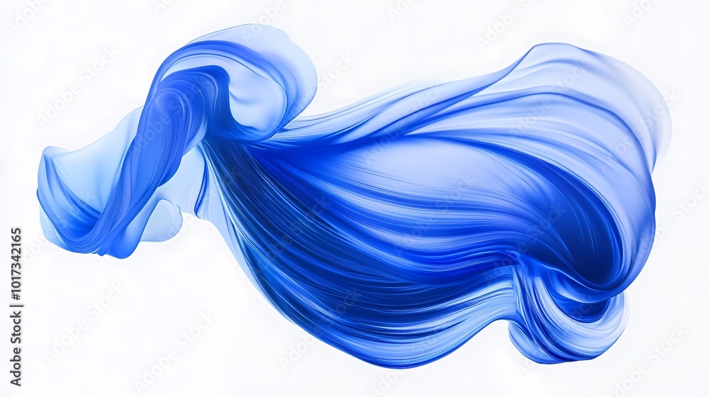 Obraz premium Digital Technology Blue Abstract Texture Poster Background