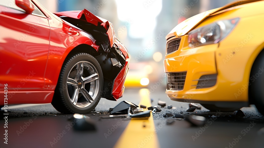 Catastrophic Head on Collision on Busy Urban Street Highlights Dangerous Consequences of Ignoring Traffic Rules and Reckless Driving Behavior Catastrophic Head on Collision on Busy Urban Street Highlights Dangerous Consequences of Ignoring Traffic Rules and Reckless Driving Behavior