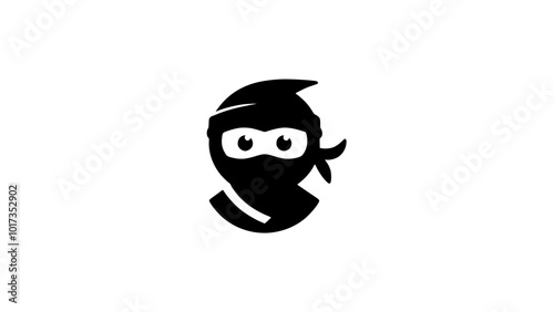 logo ninja, cute chibi ninja