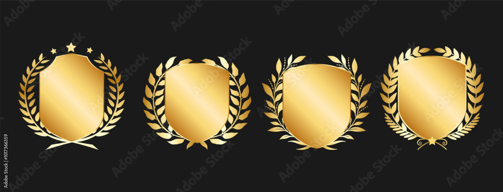 Golden Blank Badges and Shields for Premium Awards and Certificates
Golden Blank Badges and Shields for Premium Awards and Certificates