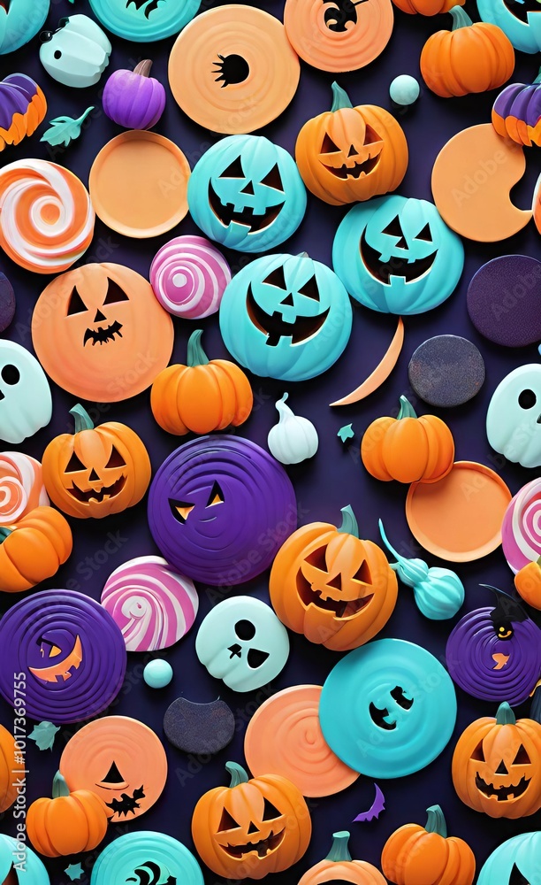 halloween background with pumpkins halloween background with pumpkins