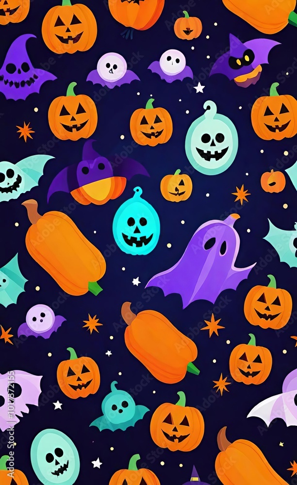 halloween background with pumpkins halloween background with pumpkins