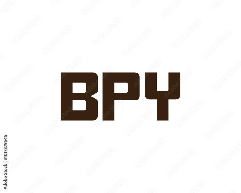 BPY logo design vector template. BPY BPY logo design vector template. BPY