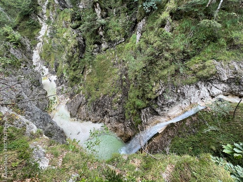 Zapotok Waterfalls or Zadnja Trenta Waterfalls, Bovec (Triglav National Park, Slovenia) - Zapotok-Wasserfälle (Triglav-Nationalpark, Slowenien) - Zapotoški slapovi (Triglavski narodni park, Slovenija) photo