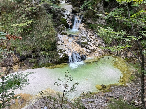 Zapotok Waterfalls or Zadnja Trenta Waterfalls, Bovec (Triglav National Park, Slovenia) - Zapotok-Wasserfälle (Triglav-Nationalpark, Slowenien) - Zapotoški slapovi (Triglavski narodni park, Slovenija) photo