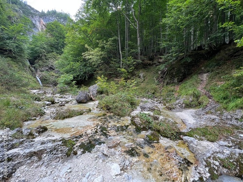 Zapotok Waterfalls or Zadnja Trenta Waterfalls, Bovec (Triglav National Park, Slovenia) - Zapotok-Wasserfälle (Triglav-Nationalpark, Slowenien) - Zapotoški slapovi (Triglavski narodni park, Slovenija) photo