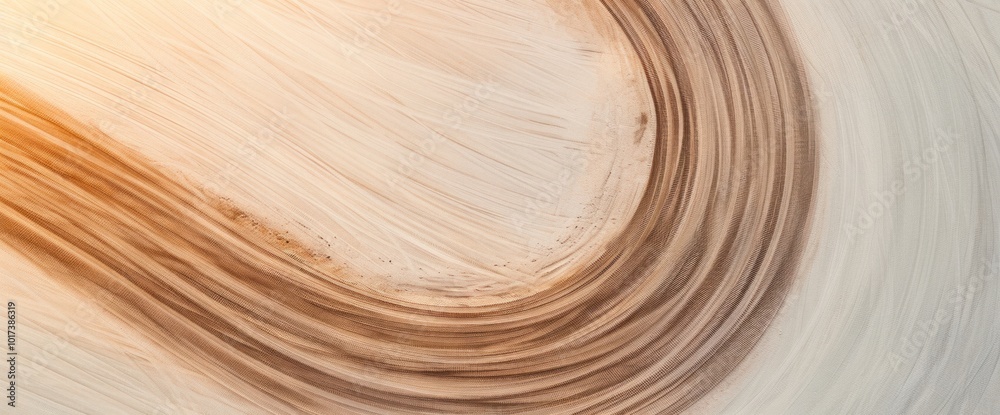 Obraz premium Abstract Swirling Patterns in Earthy Tones A Visual Exploration of Texture and Flow