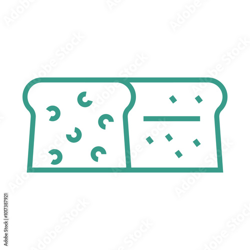 Bread Loaf   Icon Design