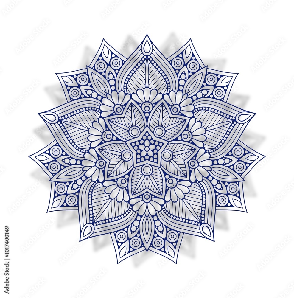 Nice Colorful Mandala Design Background Nice Colorful Mandala Design Background
