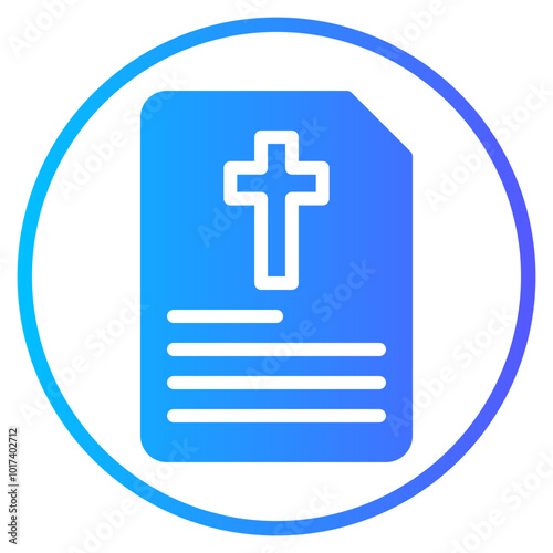 sermon gradient icon