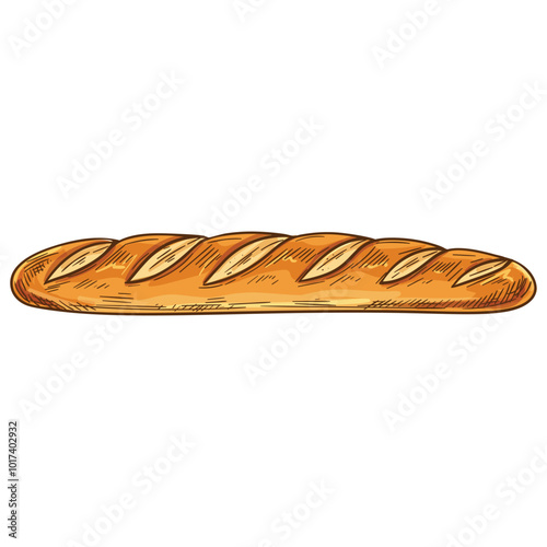 Bakery Sketch Vector Icons | Bread, Pastry, and Baker Chef Items Including Flour Sack, Dough, Cutting Board, Wheat Ears, Loaf, Rye Bagel, Chocolate Croissant, Baguette, and Baker Hat | Bakery Art