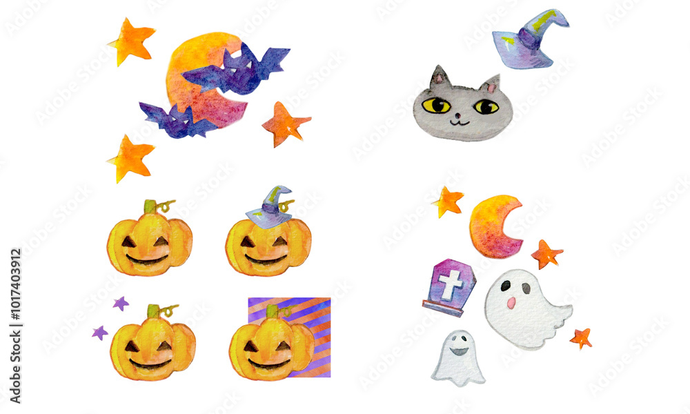 Fototapeta premium ハロウィンキャラクター