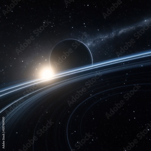 planet ring system photo