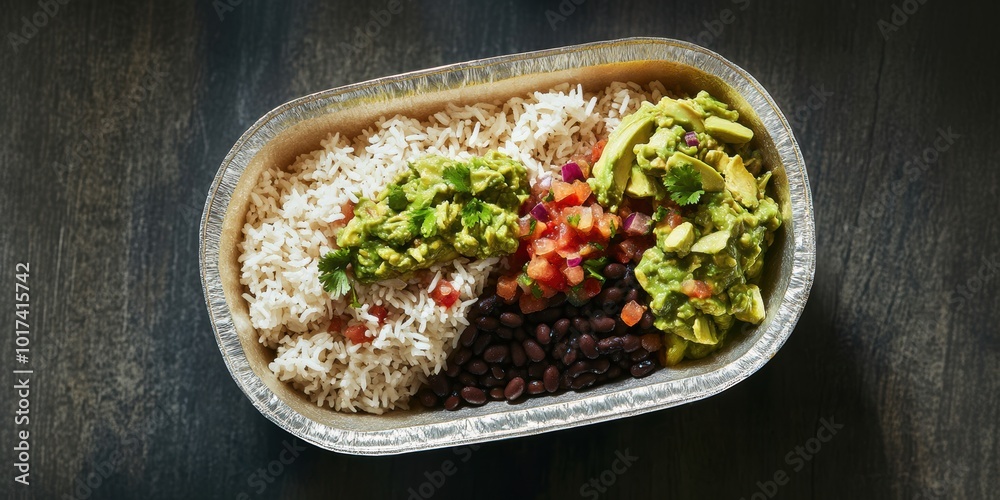 a container of food a container of food