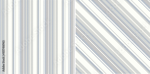 Vector checkered pattern. Tartan, textured seamless twill for flannel shirts, duvet covers, other autumn winter textile mills. Vector Format
