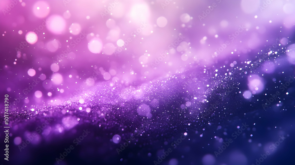 Fototapeta premium Purple Glitter Abstract Background