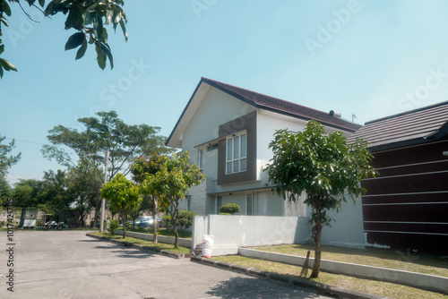 Modern Luxury House Exterior From Several Angle photo