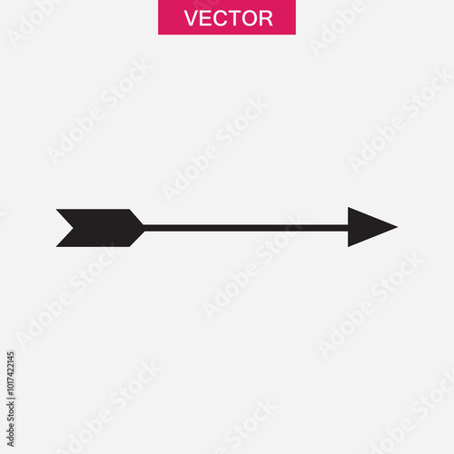 Arrow icon, Tribal arrow trendy style illustration for web and app..eps