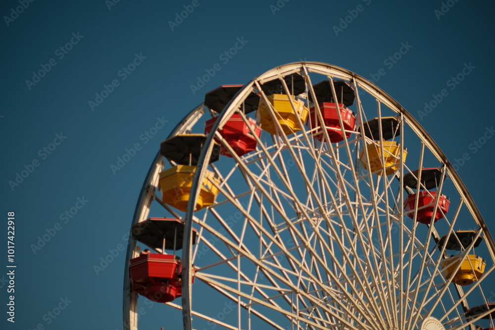 ferris wheel on a sky ferris wheel on a sky