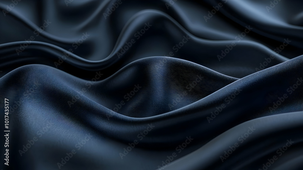 Obraz premium Abstract Blue Fabric Texture Background