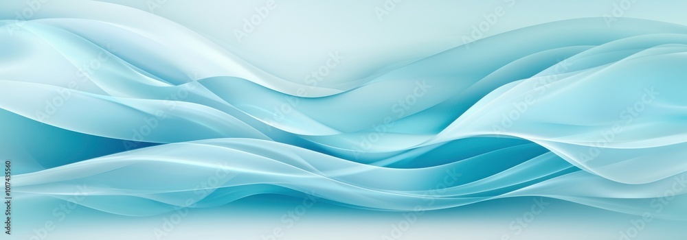 Smooth Abstract Blue Background with Soft Gradient Smooth Abstract Blue Background with Soft Gradient