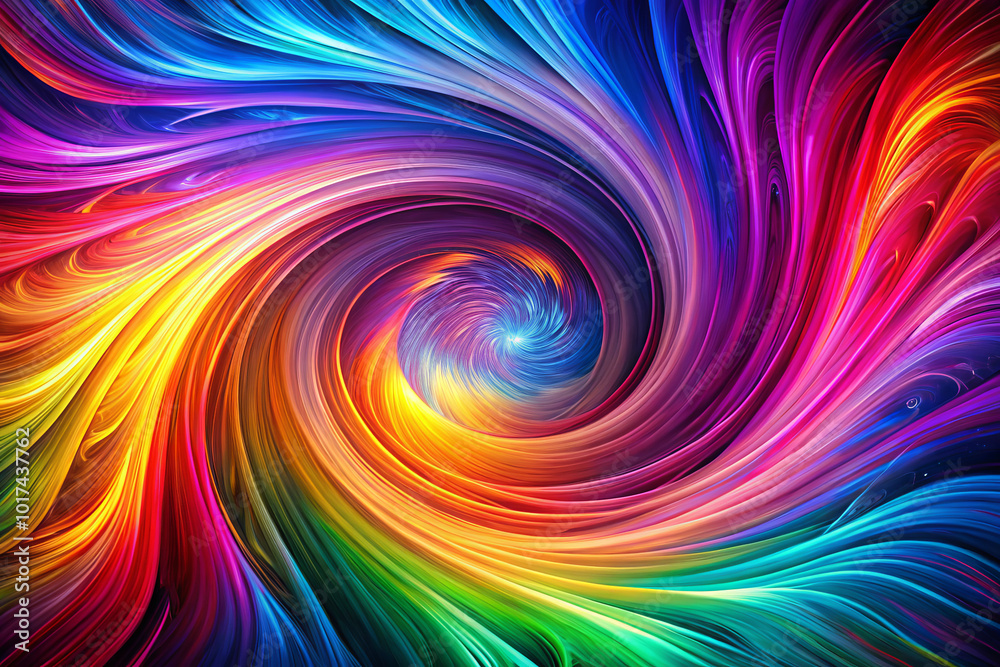 vibrant swirl of neon colors creates mesmerizing and textured design, evoking sense of energy and movement. dynamic interplay of hues captivates viewers imagination vibrant swirl of neon colors creates mesmerizing and textured design, evoking sense of energy and movement. dynamic interplay of hues captivates viewers imagination