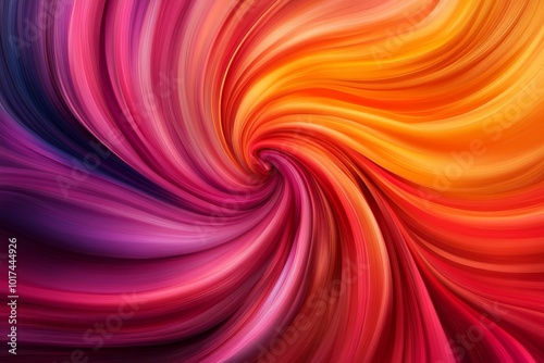 Abstract Swirling Colors is a digital painting that captures the energy and movement of a swirling vortex of color. The vibrant hues of red, orange, purple, and yellow create a sense of dynamism and f